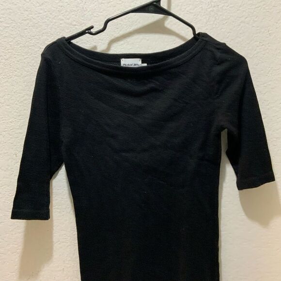 Anthropologie Michael Stars Shine  Top 3/4 Sleeve Shirt Women Size XS/S - Picture 3 of 7